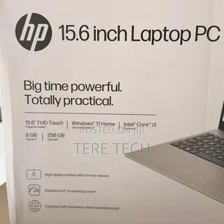New Laptop HP 8GB Intel Core i3 SSD 256GB