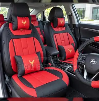 Luxury Red and Black Seat Car Seat Cover