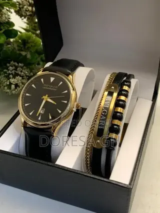 Movado Watch Bracelet Set for Men – Classic Gift Set