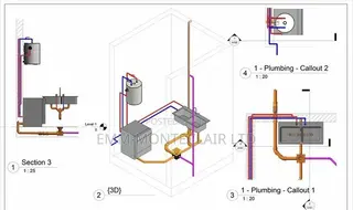 Mechanical Electrical Plumbing/Piping (Mep) Engineering Drawings