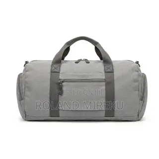 Canvas Travel Bag Gray 50x26x26cm Xs-25f08