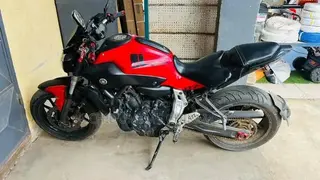 Yamaha MT-07 2025 Red