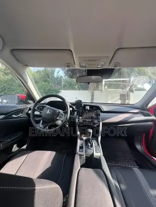 Honda Civic LX Sedan 2019 Red