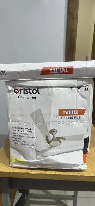 Bristol Twister Ceiling Fan