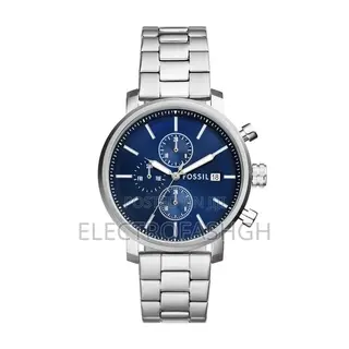 FOSSIL Men's Rhett Multifunction 43mm Stainless Steel Watch.
