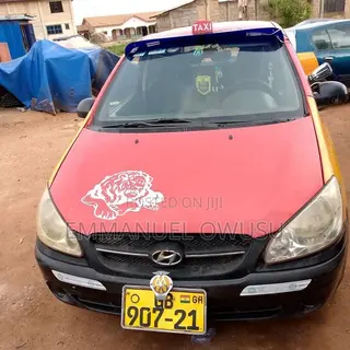 Hyundai Getz 2008 Red