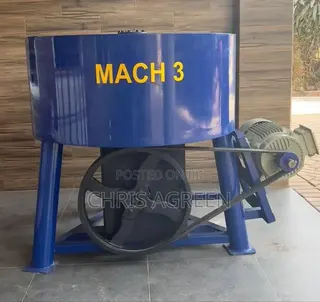 Pan Mixer ( Mixing Mortar for Block Manufacturing)