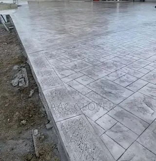 Patterned Imprint Concrete Stamped Floors