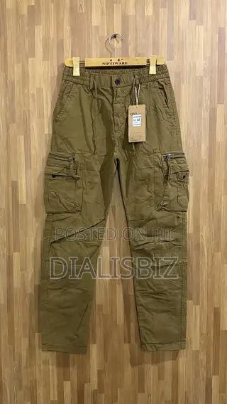 Kaki Side Pockets