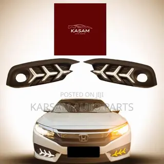 Honda Civic 2016 Front Bumper Reflector Led Type