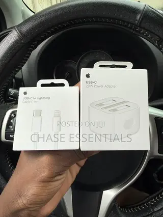 Original Apple 20W UK Charger + Apple Lightning Cable (1m)