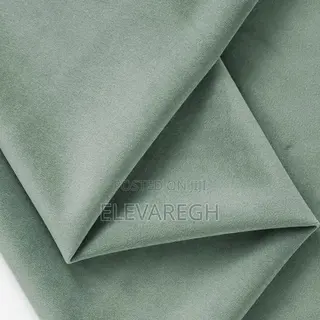 Dutch Velvet Solid Scuba Fabric(Ghc140 for 3 Yards)