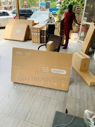 Long Lasting 55 Inch Smart UHD TCL 4K Next-View Led TV