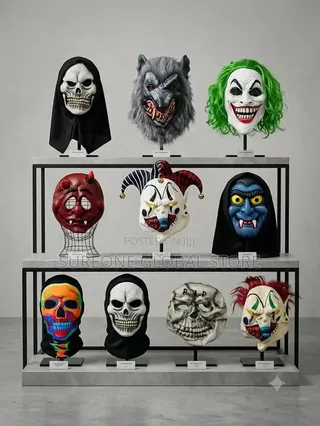 Premium Horror Cosplay Costume Masks – Halloween Theme Party