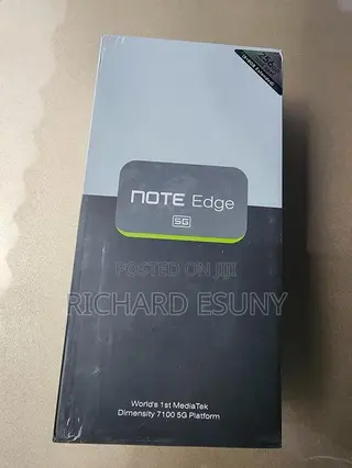 New Infinix Note Edge 256 GB Gray