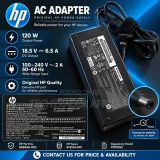 HP 120w AC Power Adapter