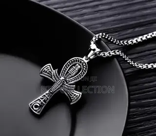 Classic Ancient Ankh Titanium Necklace