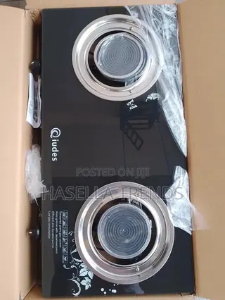 2 In1 Tempered Glass Burner