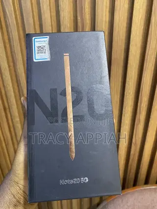 New Samsung Galaxy Note 20 256 GB Black