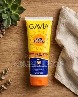 Original GAVIA Sun Block & Brightening Cream SPF 60 UV 200g