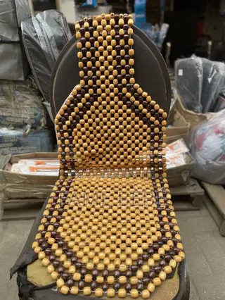 Wooden Bead Car Seat Cushion
