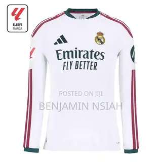 Real Madrid Home Kit Available