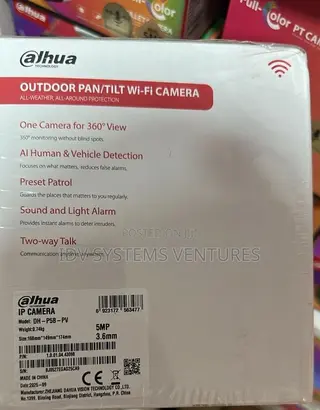 CCTV Camera P5b-Pv5mpoutdoor Fixed-Focal Wi-Fi Pan Tilt Network Camera