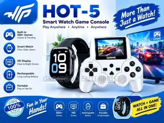 HOT-5 Smart Watch Game Console