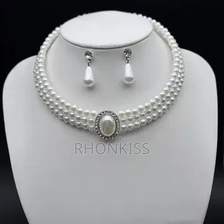 Pearl Necklace Set