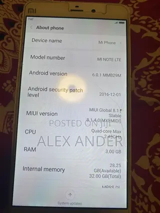 Mi-Tribe A500 32 GB White