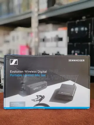 Sennheiser Camera-Mount Digital Wireless Omni Lavalier Mic System