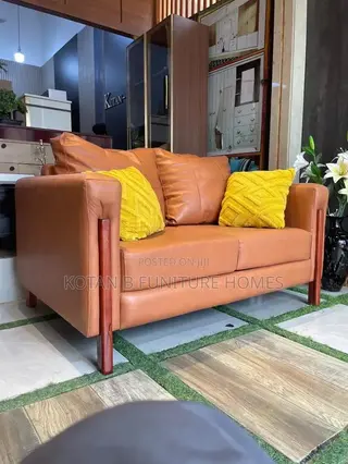 2 in 1 Burnt Orange Sofa