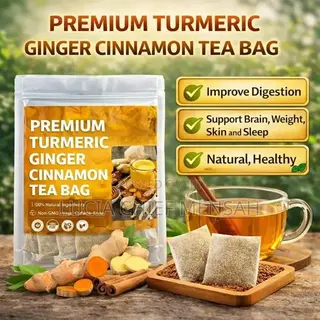 Premium Tumeric Ginger Cinnamon Tea Bags