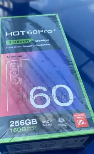 New Infinix Hot 60 Pro+ 256 GB Blue