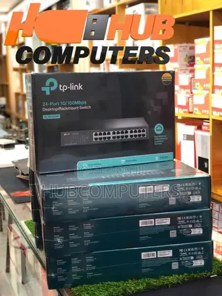 TP-Link TL-SF1024D 24 Port 10/100Mbps Desktop/Rackmount Switch