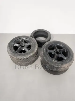 4 Sets of Rim 14 and 19 Together With Tyres for Sale.