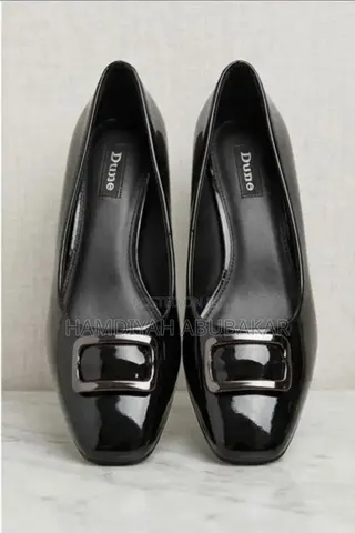 Elegant Black Dune Women's Low-Heel Shoes