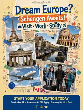 Visit, Study & Explore Europe-- Full Payment After Visa! T&Cs Apply