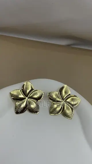 Star Golden Non Tarnish Earrings