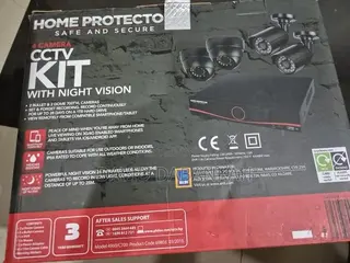 Brand New Home Protector 4-Camera CCTV Security Kit