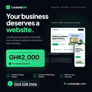 Professional Business Website | Free Hosting Included
