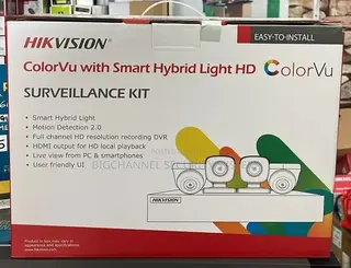 Hikvision Colorvu 4ch Surveillance Kit Camera