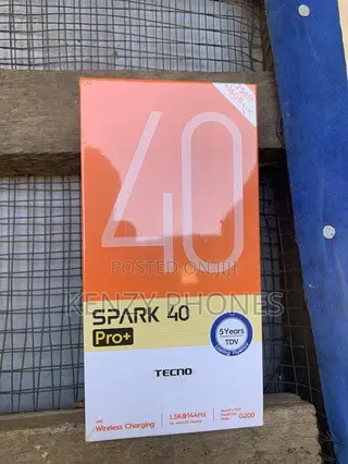 New Tecno Spark 40 Pro+ 256 GB Black