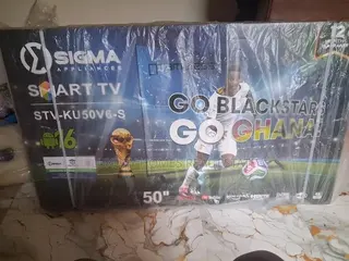 Brand New Sealed Sigma 50" Smart TV for Sale Brand: Sigma Model: St