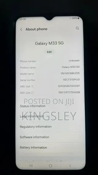 Samsung Galaxy M33 128 GB Green