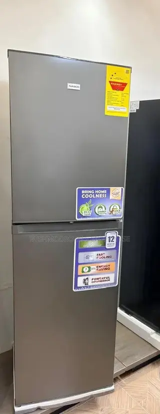 Spacious Nasco 251ltrs Bottom Freezer Fridge