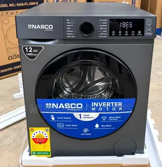 Nasco 12kg Front Load Washing Machine