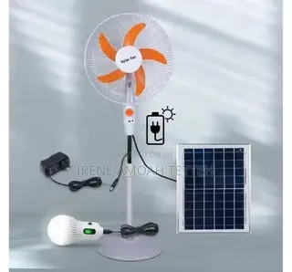 Rechargeable Solar Fan