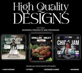 Graphic Design in Less Than 24hrs/Posters/Banners/Labels Etc