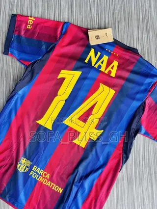 Barcelona Jersey Customized